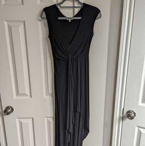 Charlotte Russe Twist Top Maxi Dress with Slit